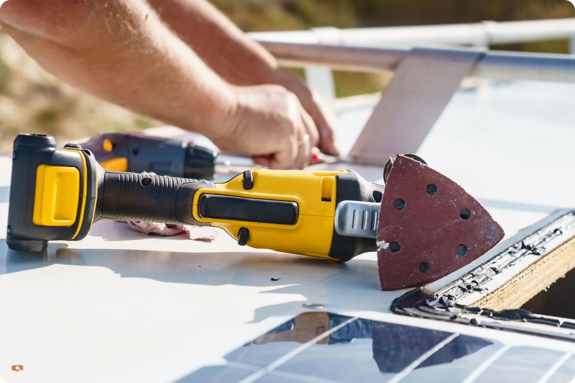 caravan roof leak repair